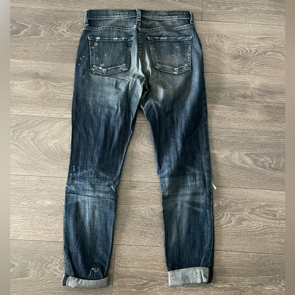 Citizens of Humanity distressed oversized jeans size 24 - Picture 2 of 5